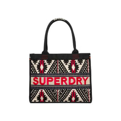 Sacs à main Superdry Fourre Tout Brode Femme Noir
