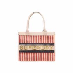 Sacs à main Superdry Fourre Tout Brode Femme Beige