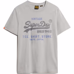 T-Shirt Vl Heritage Relaxed Coton Gris
