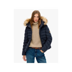 Doudoune Superdry Femme Fuji Bleu Synthétique