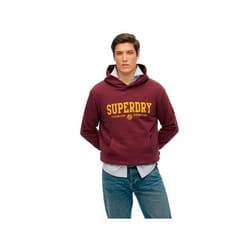Sweat Superdry Core Sport Homme Bordeaux - L
