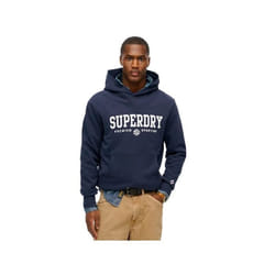 Sweat Superdry Core Sport Homme Bleu - S