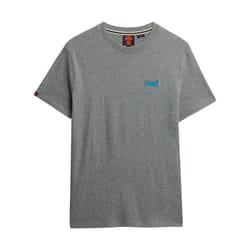 T-shirt - SUPERDRY - Vintage Logo - Gris - 100% coton - Manches courtes