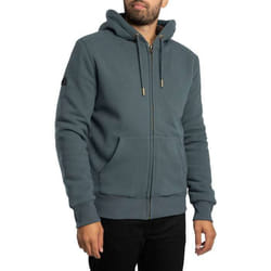 Sweat À Capuche Zippé Doublé Borg - Superdry