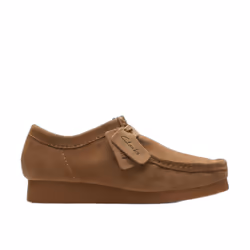 Mocassins Wallabee Evo Cuir Marron