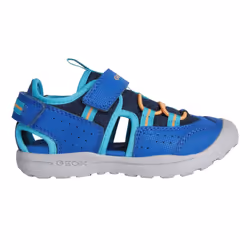Geox - Sandales VANIETT - Garçon (Bleu roi / Bleu clair)
