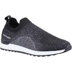 Hush Puppies - Baskets ENNIS - Femme (Noir)
