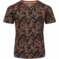 Regatta - T-shirt BOSLEY - Enfant (Vert kaki sombre)