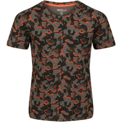 Regatta - T-shirt BOSLEY - Enfant (Vert kaki sombre)