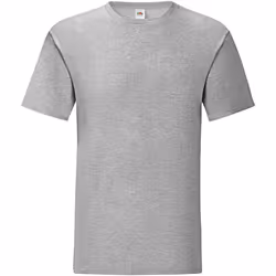 Fruit of the Loom - T-shirt ICONIC - Homme (Gris clair chiné)