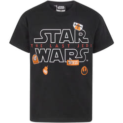 Star Wars: The Last Jedi - T-shirt - Garçon (Noir)