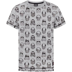 Star Wars: The Last Jedi - T-shirt - Garçon (Gris chiné / Noir)