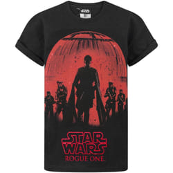Star Wars: Rogue One - T-shirt - Garçon (Rouge vif / Noir)