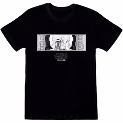 Star Wars - T-shirt - Adulte (Noir / Blanc)