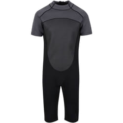 Regatta - Combinaison de plongée SHORTY - Homme - Taille S-M (Noir / Gris foncé)