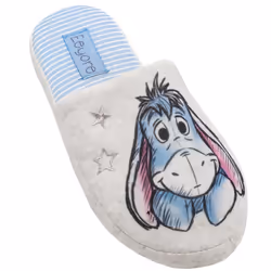 Winnie the Pooh - Chaussons - Femme (Bleu / Blanc / Gris)
