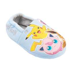 Pokemon - Chaussons - Fille (Bleu pastel / Jaune / Rose)