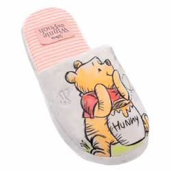 Winnie the Pooh - Chaussons - Femme (Rose / Blanc / Orange)