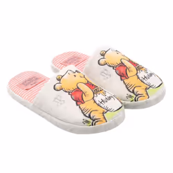 Winnie the Pooh - Chaussons - Femme (Rose / Blanc / Orange)