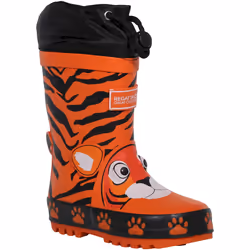 Regatta - Bottes de pluie MUDPLAY - Enfant (Orange vif)