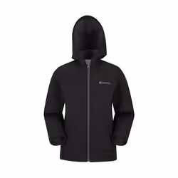Mountain Warehouse - Veste softshell EXODUS - Enfant (Noir)