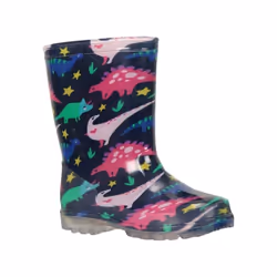 Mountain Warehouse - Bottes de pluie SPLASH - Enfant (Bleu sarcelle clair / Noir / Rose)