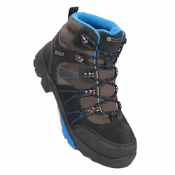 Mountain Warehouse - Bottines de marche EDINBURGH - Enfant (Bleu / Marron / Noir)