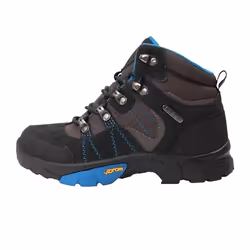 Mountain Warehouse - Bottines de marche EDINBURGH - Enfant (Bleu / Marron / Noir)