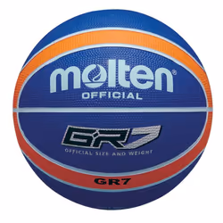 Molten - Ballon de basket - Taille Taille 7 (Bleu / Orange)