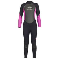 Trespass Aquaria - Combinaison longue de plongée 5mm - Femmes - Taille 3XS (Noir)