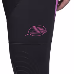 Trespass Aquaria - Combinaison longue de plongée 5mm - Femmes - Taille 3XS (Noir)