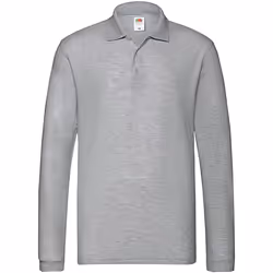 Fruit of the Loom - Polo PREMIUM - Homme (Gris clair Chiné)