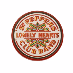 The Beatles - Badge (Rouge / Jaune / Blanc)
