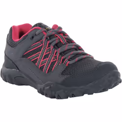 Regatta - Chaussures de marche EDGEPOINT - Enfant (Gris acier / Rose bonbon)