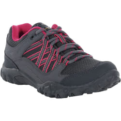 Regatta - Chaussures de marche EDGEPOINT - Enfant (Gris acier / Rose bonbon)