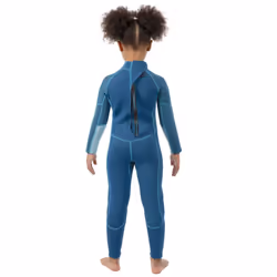 Trespass - Combinaison de plongée LILLIAN 3MM - Enfant - Taille 2-3 ans (Bleu cosmique Chiné)