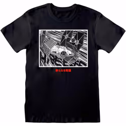 Star Wars - T-shirt - Adulte (Noir / Blanc)