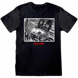 Star Wars - T-shirt - Adulte (Noir / Blanc)