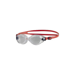 Speedo - Lunettes de natation FUTURA CLASSIC - Enfant - Taille unique (Rouge / Transparent)