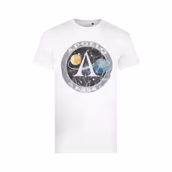 NASA - T-shirt APOLLO - Homme (Blanc)