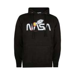 NASA - Sweat à capuche VINTAGE ROCKET - Homme (Noir / Blanc)