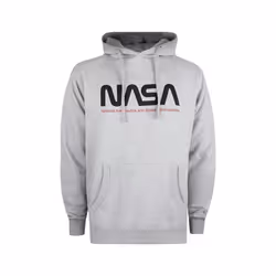 NASA - Sweat à capuche - Homme (Gris chiné)