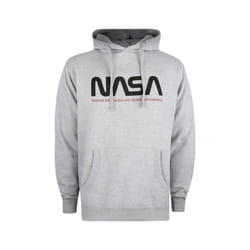 NASA - Sweat à capuche - Homme (Gris chiné)