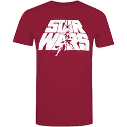 Star Wars - T-shirt - Homme (Bordeaux)