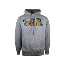 Marvel - Sweat à capuche - Homme (Gris chiné)