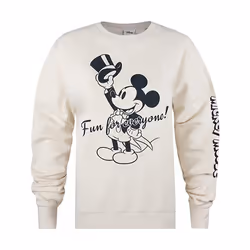 Disney - Sweat SHOWTIME FUN FOR EVERYONE - Femme (Gris clair)