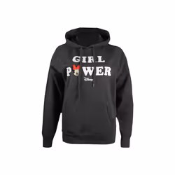 Disney - Sweat à capuche GIRL POWER - Femme (Gris)