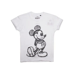 Disney - T-shirt - Fille (Blanc)