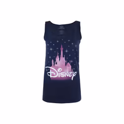 Disney Princess - Débardeur - Femme (Bleu marine)