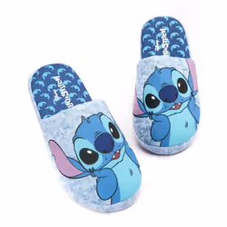 Lilo & Stitch - Chaussons - Femme (Bleu)